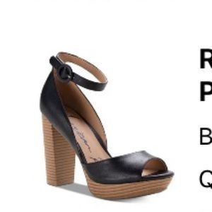 American Rag Areeta Block-heel Plataforma Sand